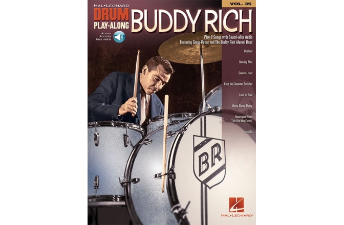 No brand Drum Play-Along Volume 35: Buddy Rich (Book/Online Audio)