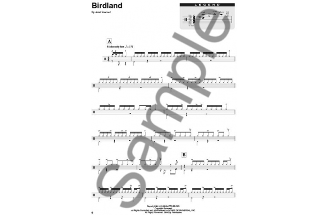 No brand Drum Play-Along Volume 35: Buddy Rich (Book/Online Audio)