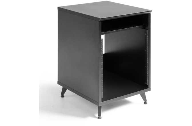 Dulap de rack Gator Frameworks Elite Series Furniture Desk 10U Rack - Black