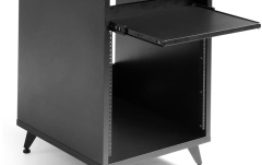 Dulap de rack Gator Frameworks Elite Series Furniture Desk 10U Rack - Black