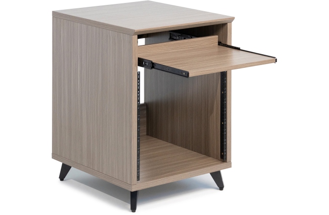 Dulap de rack Gator Frameworks Elite Series Furniture Desk 10U Rack - Gray