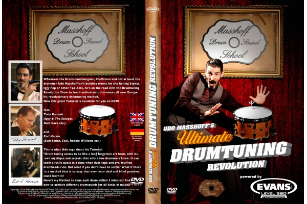 DVD Udo Masshoff's Ultimate Drumtuning Revolution - powered by Evans