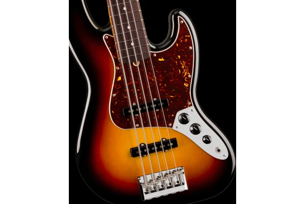 Fender American Professional Jazz Bass V 3-Color Sunburst -  Rosewood Fingerboard — 3