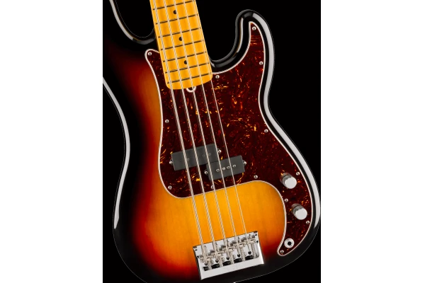 Fender American Professional Precision Bass V Maple Fingerboard 3-Color Sunburst — 3
