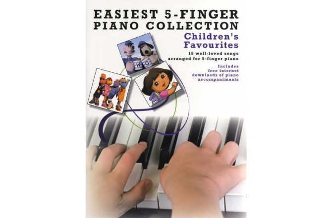 No brand Easiest 5-Finger Piano Collection: Children's Favourites