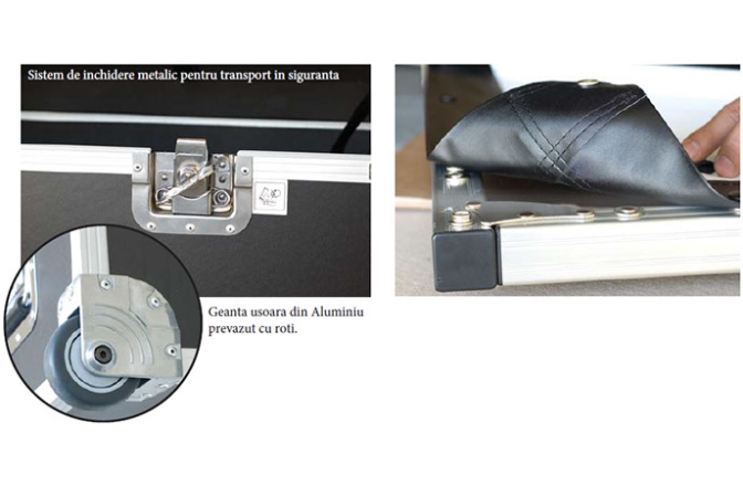 Ecran de proiectie de podea Elitescreens QuickStand Q180V1