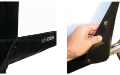 Ecran de proiectie de podea Elitescreens QuickStand Q180V1