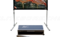 Ecran de proiectie de podea Elitescreens QuickStand Q180V1