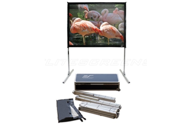 Ecran de proiectie de podea Elitescreens QuickStand Q180V1