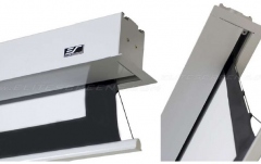 Ecran de proiectie electric incastrabil in tavan Elitescreens Evanesce Tab-Tension Series 170cm x 128cm