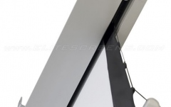 Ecran de proiectie electric incastrabil in tavan Elitescreens Evanesce Tab-Tension Series 298cm x168cm