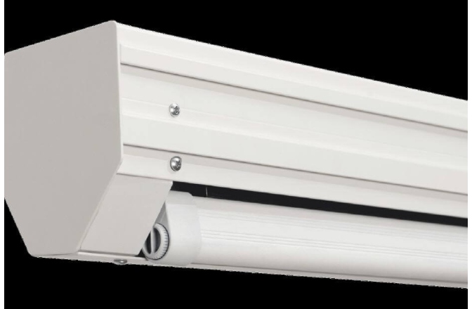 Ecran de proiecție Elitescreens Ecran proiectie electric full gri 299 x 168 cm, DayWalker DWN135XHTD3-E12, ptr ALR LONG THROW