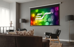 Ecran de proiecție Elitescreens Ecran proiectie electric, perete/tavan, 234.7 x 132 cm, VMAX106XWH2,Format 16:9, Trigger 12V, Drop 20.3cm