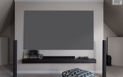 Ecran de proiectie ptr ALR LONG THROW Elitescreens  299 x 168, Full Grey  DWF135DHD3 rama fixa