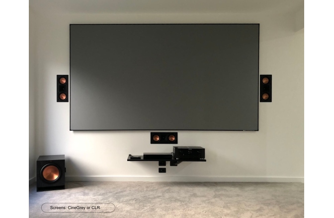 Ecran de proiecție ultra-short Elitescreens Ecran de proiectie AR120H-CLR3, rama fixa, 266 x 149 (120"), Ambient Light Rejecting, ALR ULTRA SHORT