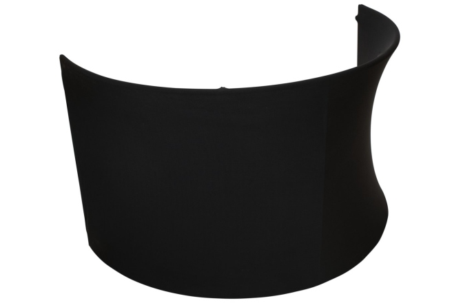 Ecran portabil pentru mese DJ Omnitronic Mobile DJ Screen Curved incl. Cover bk