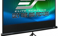 Ecran proiecție + trepied Elitescreens T120UWH Black