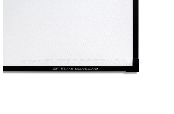 Ecran proiectie cu rama fixa de perete Elitescreens 399 x 224 cm AEON AR180WH2 Format 16:9