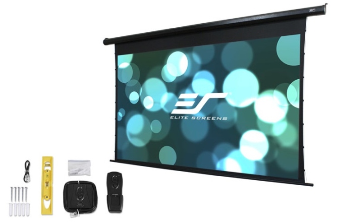 Ecran proiectie electric cu montare pe perete sau tavan Elitescreens ELECTRIC100XHT