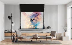 Ecran proiectie electric Elitescreens 243.8 x 137 cm Tensionat Evanesce Tab-Tension B 16:9