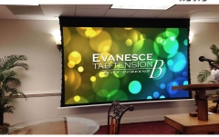 Ecran proiectie electric Elitescreens 265.7 x 149 cm  Evanesce Tab-Tension B 16:9