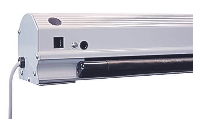 Ecran proiectie electric Elitescreens  299 x 168 cm Saker SK135XHW-E6 Format 16:9 trigger 12v