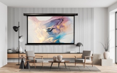 Ecran proiectie electric perete/tavan  Elitescreens 221.4 x 124.5 VMAX100UWH2-E2 Format 16:9 Trigger 12V Drop 60cm