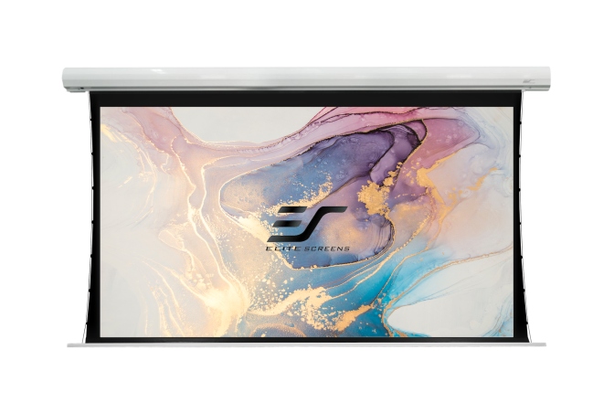 Ecran proiectie electric profesional perete/tavan Elitescreens 243.8 x 137.2 cm Saker SKT110XHW-E12 16:9