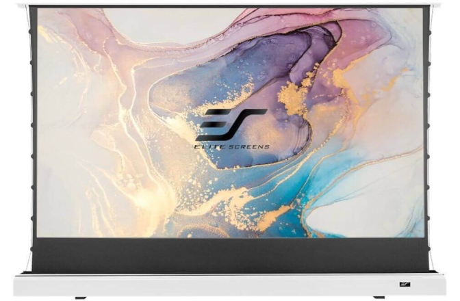 Ecran proiectie podea Pull Up Electric 224 x 126 (101")  Elitescreens FTE101XH2-CLR, CLR ULTRA SHORT