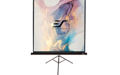 Ecran proiectie portabil cu trepied Elitescreens  244 x 183 cm profesional format 4:3