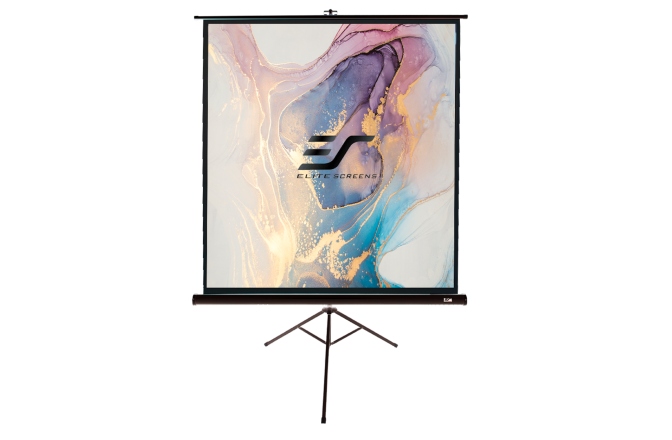 Ecran proiectie portabil cu trepied Elitescreens  244 x 183 cm profesional format 4:3
