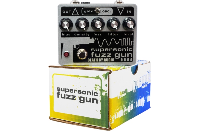 Efect de Distortion / Fuzz Death By Audio  Supersonic Fuzz Gun - Distortion / Fuzz