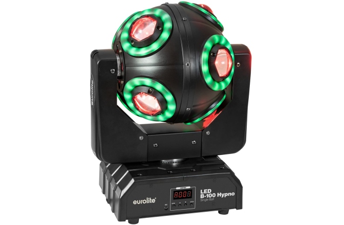 Efect de fascicul LED Eurolite LED B-100 Hypno Single Ball Beam Effect