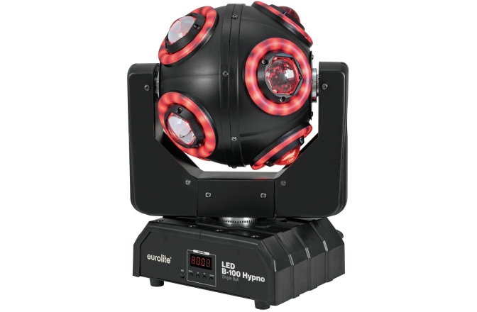 Efect de fascicul LED Eurolite LED B-100 Hypno Single Ball Beam Effect