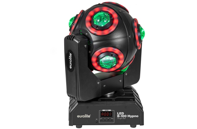 Efect de fascicul LED Eurolite LED B-100 Hypno Single Ball Beam Effect