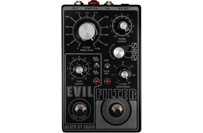 Efect de Fuzz Death By Audio  Evil Filter - Filter / Fuzz