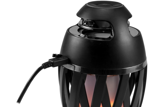 Efect de lumină cu flacără LED rezistent la intemperii Eurolite AKKU FL-1 LED Flamelight