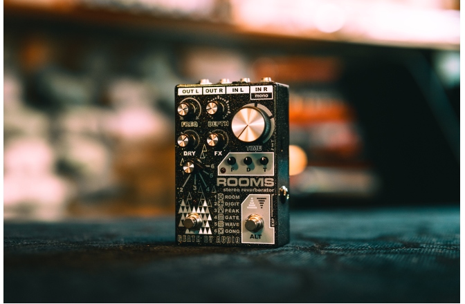 Efect de Reverb Death By Audio  Rooms - Stereo Reverberator