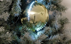 Efect de sezon Europalms LED Snowball 15cm, gold