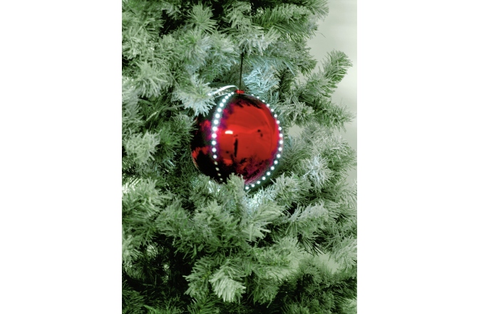 Efect de sezon Europalms LED Snowball 15cm, red