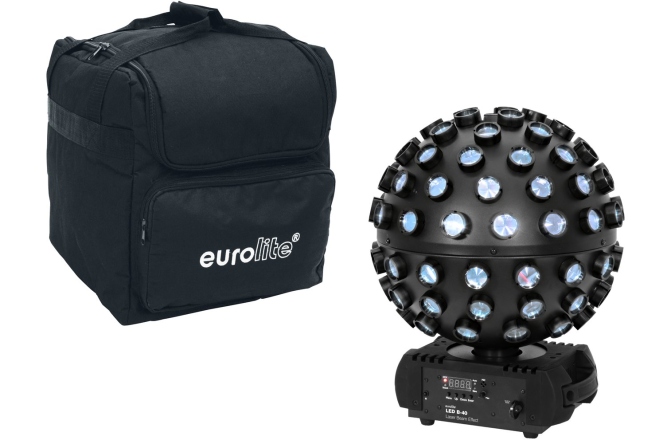 Efect laser Eurolite Set LED B-40 Laser Beam Effect + Soft Bag