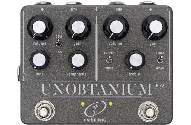 Efect Overdrive / Simulator amp Crazy Tube Circuits Unobtanium RAW