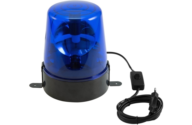 Efect rotativ lumină poliție Eurolite LED Police Light DE-1 blue