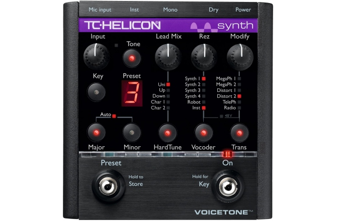 Efecte vocale TC Helicon Voicetone Synth