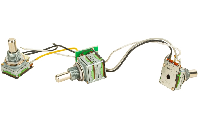 Elctronice pasive contrabas MEC Pickups  60087 - Passive Warwick Triumph Bass Electronics for Piezo 3 Pot Layout Tone only for Piezo