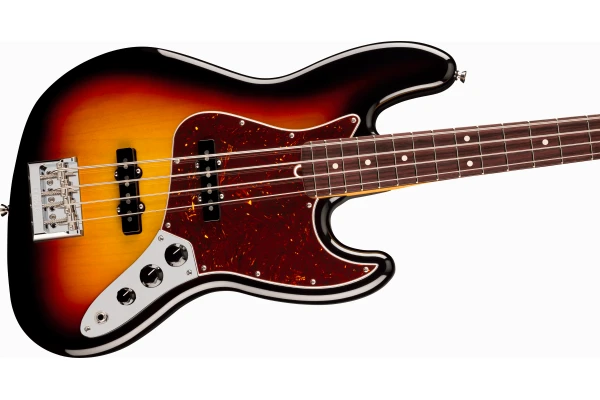 Fender American Professional Jazz Bass Rosewood Fingerboard 3-Color Sunburst — 4
