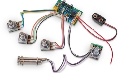electronică activă bas  MEC Pickups  60054 - Warwick FNA Ltd. 2002 3-Way Electronics, for Passive Pickups - (Vol PP / B / M / T)