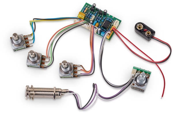60054 - Warwick FNA Ltd. 2002 3-Way Electronics, for Passive Pickups - (Vol PP / B / M / T) 60054 - Warwick FNA Ltd. 2002 3-Way Electronics, for Passive Pickups - (Vol PP / B / M / T)