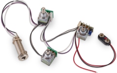 Electronice active bas electric MEC Pickups  60003 LH - Active BEC 2 Electronics For Active Pickups (Vol PP / Bal / T+B) - Lefthand