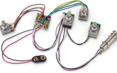 Electronice active bas  MEC Pickups  60014 - Active BEC 2 Electronics For Passive Pickups (Vol PP / Bal / T / B)